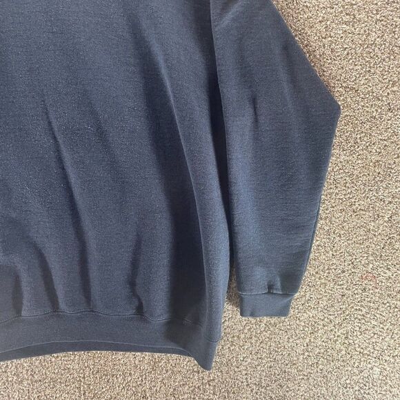 Vintage Wilson Sweatshirt Mens 2XL XXL Blue Pullover Crew Neck Cotton Casual - Picture 4 of 12